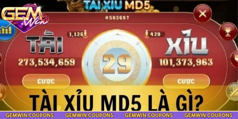 Tổng quan về tài xỉu md5 Gemwin 